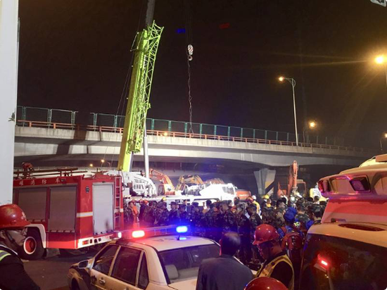 无锡高架桥侧翻事故已致3死2伤
