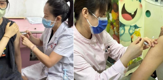 多地暑期HPV疫苗接种便民活动现场
