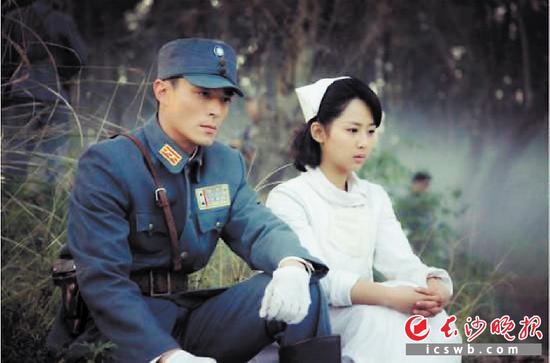 《战长沙》中的顾清明和胡湘湘。