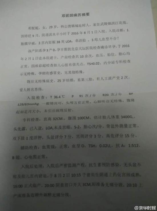 病例