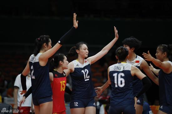 中国女排第四次进入奥运会决赛