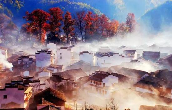 婺源素有“书乡”、“茶乡”之称，被誉为“中国最美的乡村”