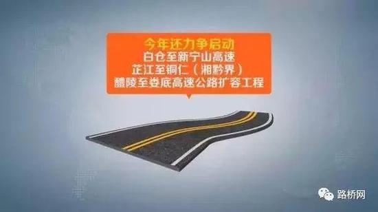 这3条高速公路分别是：