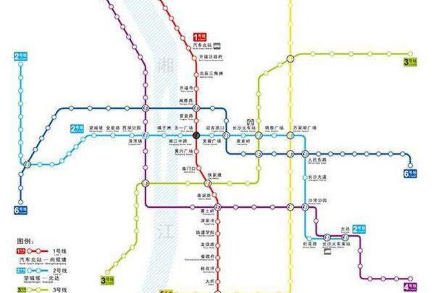 长沙地铁5号线公布新站名 老长沙味浓