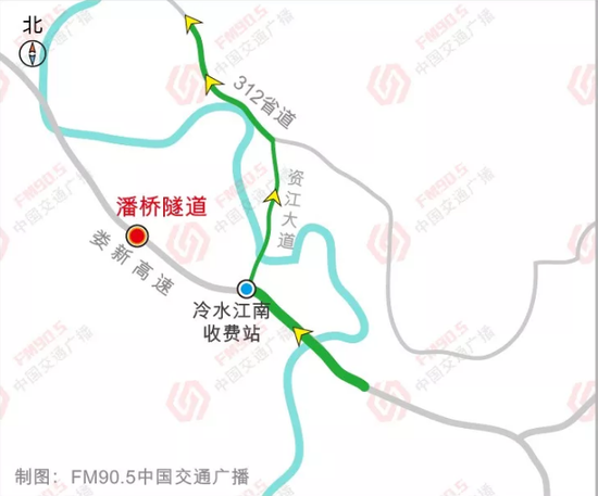 绕行线路图