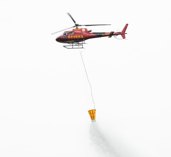 以后高空、水域都会有消防员 湖南航空救援大队揭牌成立