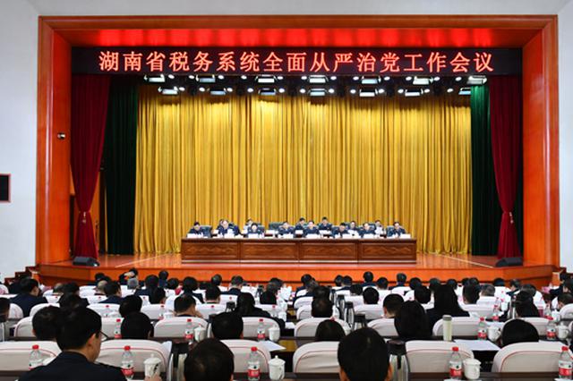 湖南省税务系统推进从严治党 高质量推进税收现代化