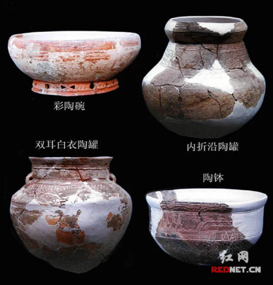 高庙遗址出土的部分文物