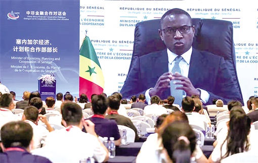 (工商银行邀请了来自80余家中非企业和机构的200多名代表齐聚中非金融合作对话盛会)