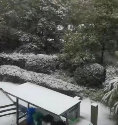 长沙网友今晨拍摄