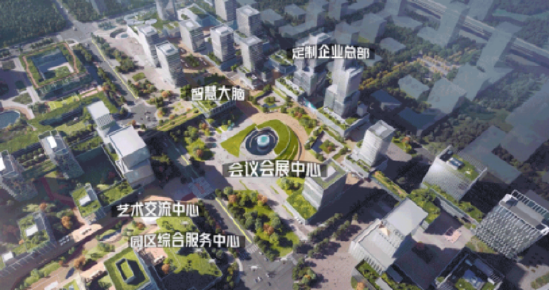 (▲世界计算·长沙智谷综合智慧能源项目)