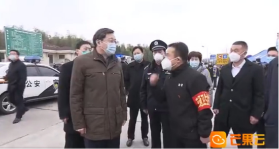 湖南省委书记杜家毫在疫情最为严重的时候亲赴岳阳督导检查疫情