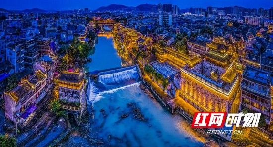 古城美景美轮美奂。