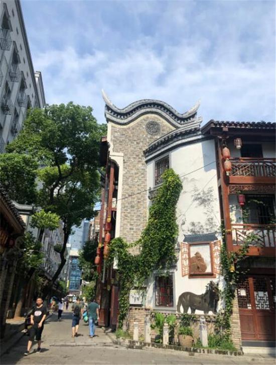 长沙苏家巷内,老街换新颜。王曼玲/摄