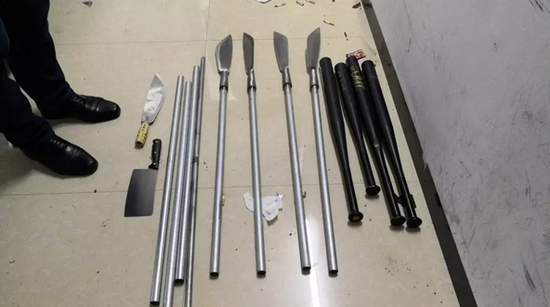 本案中被缴获的作案工具