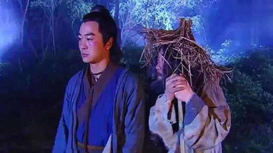 ▲电视剧 《连城诀》中的狄云(左)