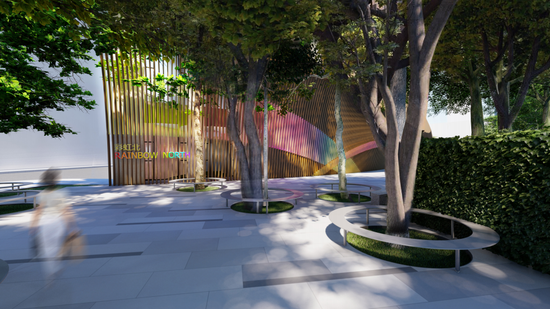 上海外滩彩虹北效果图