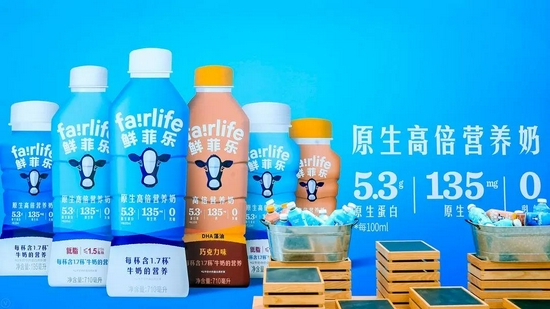 鲜菲乐（Fairlife）打造原生高倍营养奶