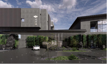 玉芙蓉中餐厅出入口