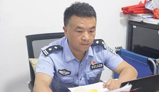 株洲董家段公安分局董家段派出所社区民警张黎明