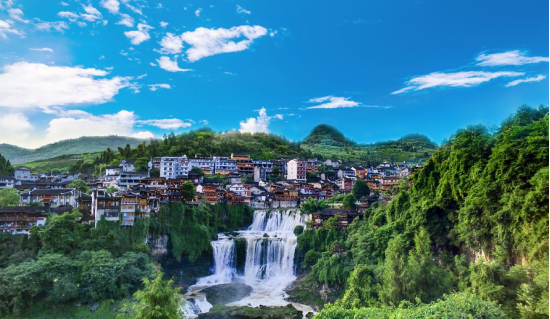 湘西世界地质公园核心园区——芙蓉镇