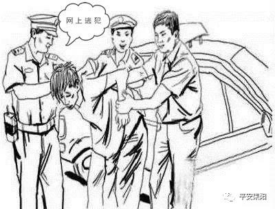 网上逃犯到公安办理业务 民警机智应对当场抓获