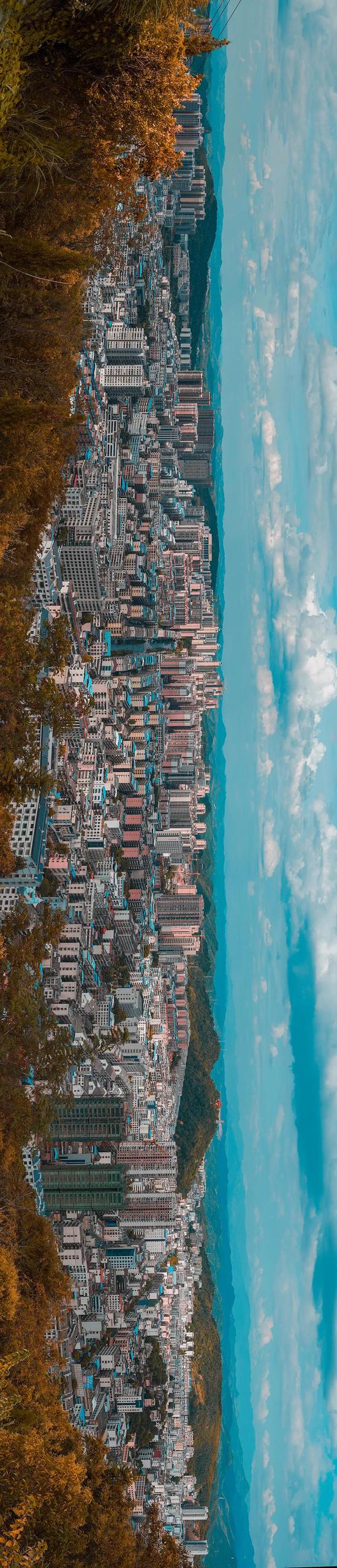桂阳城区全景 周水清 摄
