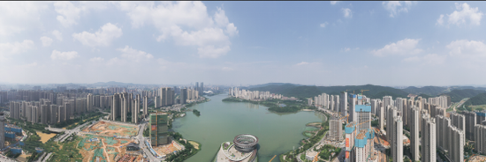 梅溪湖实景图