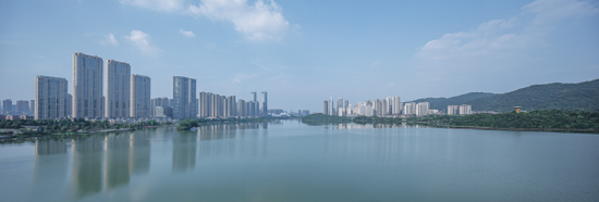 梅溪湖实景图,图片来源于网络