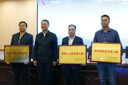  副省长谢卫江为2021年省级特色文旅小镇授牌