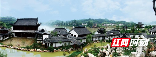 安陵书院错落有致,层次分明。(图源:永兴县旅游服务中心)