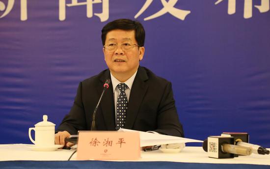 湖南省商务厅党组书记、厅长徐湘平 伍鹏程 摄