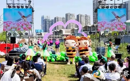 花粉节现场