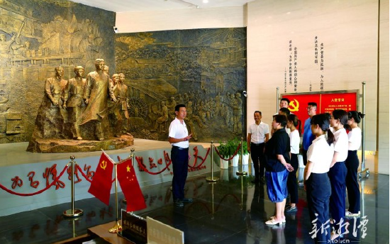 中共韶山特别支部历史陈列馆。&nbsp;喻名才 摄 &nbsp;