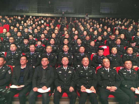 授奖授勋仪式现场