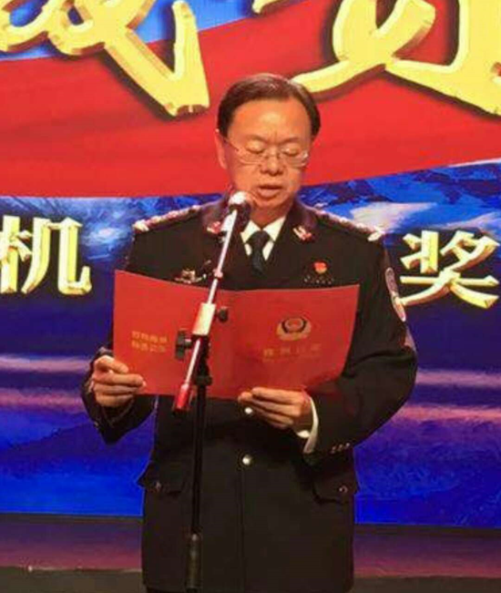 李晓葵在授奖授勋仪式中致辞