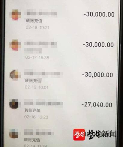 交易记录。