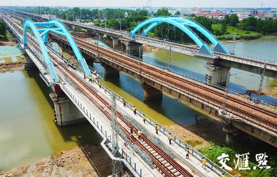 好消息！青盐铁路连云港至盐城段开始联调联试