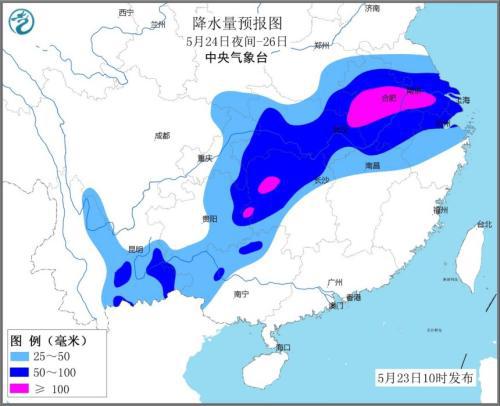 江苏多地今起迎新一轮强降雨 南部可能出现大暴雨