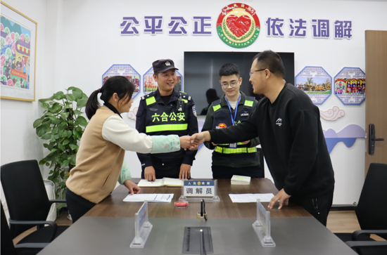 孙权成功化解辖区群众纠纷