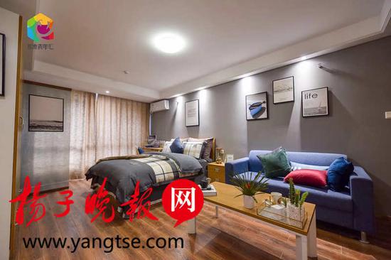 南京江北新区新添青年人才公寓 月租金在2000元左右