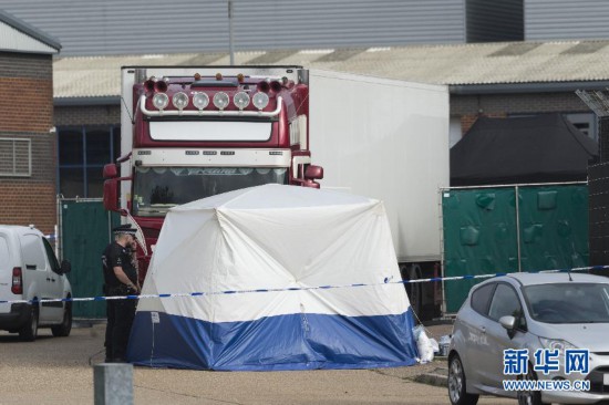 英国警方认为货车惨案遇难者均为越南人