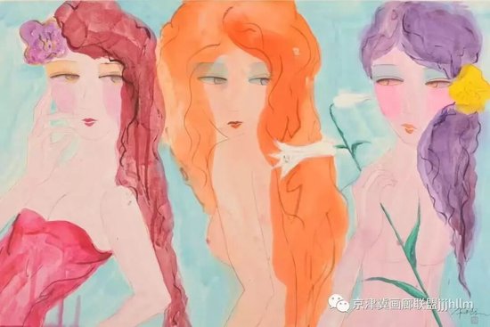 《百合花》陈辉 &nbsp;中国女画家协会会员