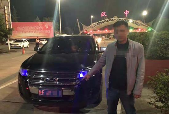 被查获的疑似酒驾得驾驶员宋某。 本文图片 华商网-华商报