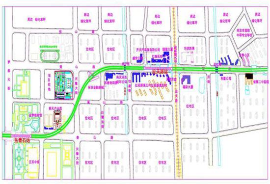 南京地铁7号线建设有新进展 东青石站深基坑开挖
