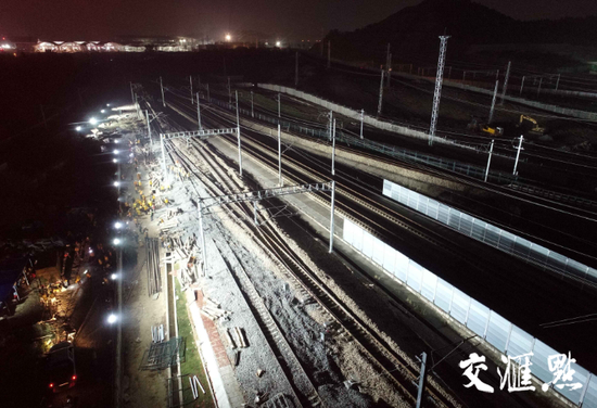 徐宿淮盐铁路接入国家八纵八横高铁网 年底通车