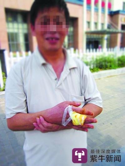 第一医院环卫工人老李