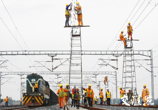 好消息！青盐铁路连云港至盐城段开始联调联试
