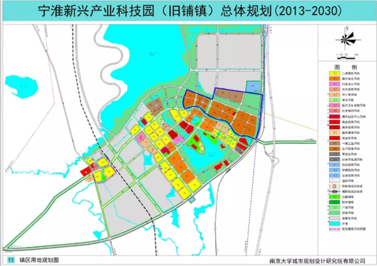 宁淮合作特别区(前身是宁淮新兴产业科技园)所在位置