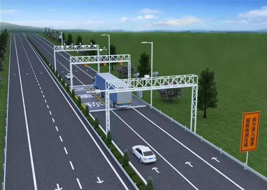 南京：年底前将设50处超限超载不停车检测系统 全天监控